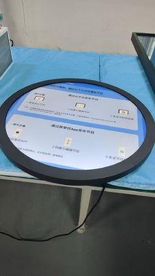 23.1 Inch LCD Advertising Display with HDMI/VGA/AV/USB Input and 350cd/m2 Brightness for Digital Signage