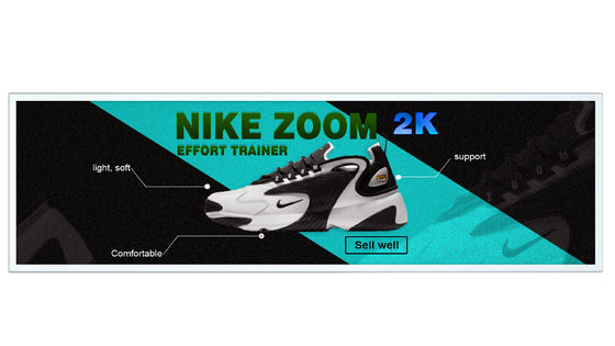 37inch Capacitive Touch Screen Digital Kiosk with High Resolution 3840x1080 and Stretch Strip Display