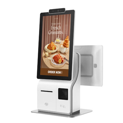Estar Desktop 15.6"/21.5" Self Payment Kiosk with Facial Recognition and Intel Core I3/I5/I7 for Fast Food Ordering