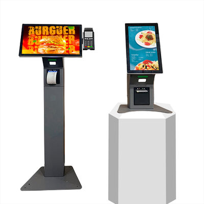 15.6 Inch Android OS Self Checkin Kiosk with Facial Recognition for Shops Check In/Out