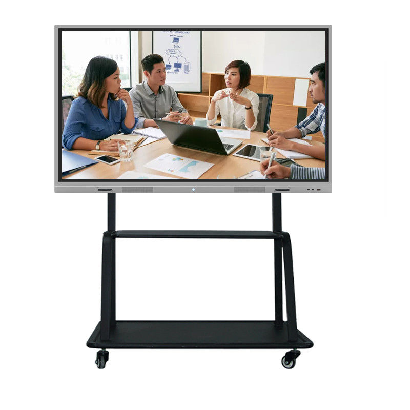 75 Inch Infrared Touch Screen Digital Interactive Whiteboard with Dual-System for Meeting Rooms