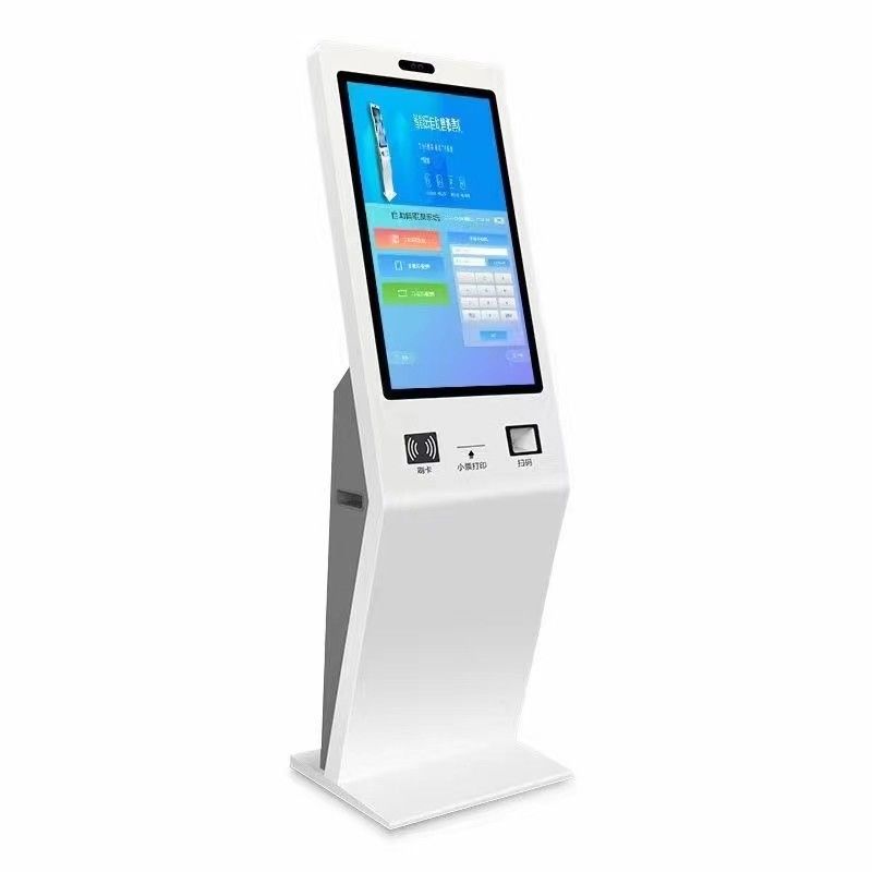32 Inch Metal Touch Screen Self Service Kiosk Low Maintenance For Food Ordering