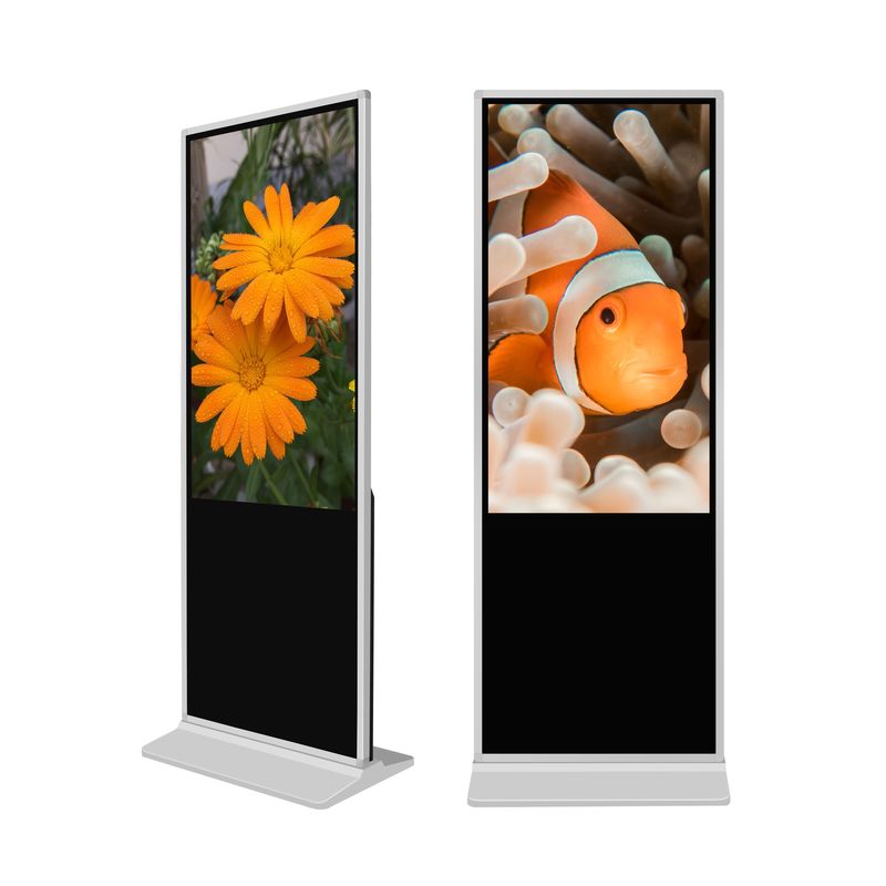 Vertical Indoor Advertising Player 43 Inch Hd LCD Digital Signage Display