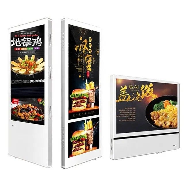 21.5 Inch 11.6 Inch Indoor Elevator Video Display LCD Screen Aluminum Alloy
