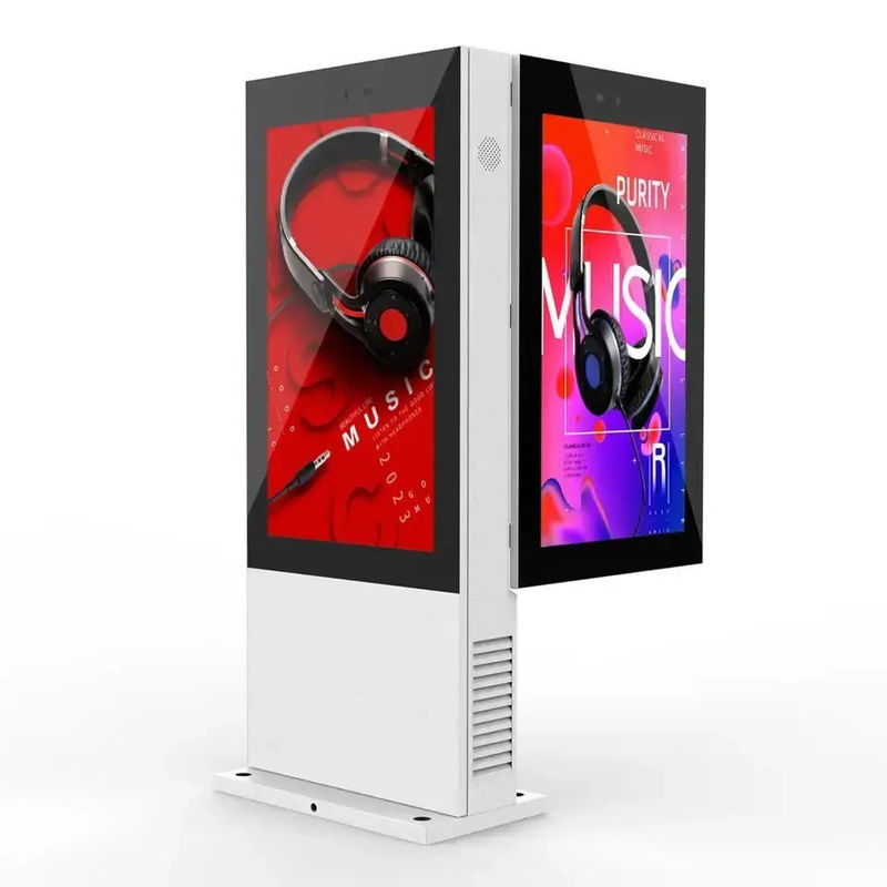 High Brightness Outdoor Advertising Screen Display with IP65 Protection Level and Wide Operating Humidity Range