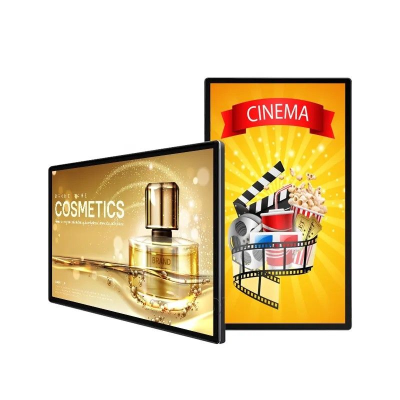50 Inch IP65 Waterproof Outdoor Advertising Screen Display with 4000cd/m2 High Brightness for Digital Signage