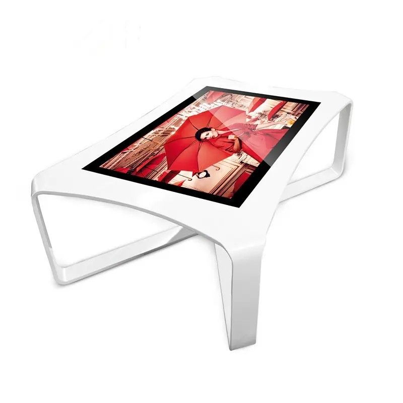 43 Inch Multi-Touch Interactive Touch Screen Table with 1920X1080 Resolution for Smart Coffee Table Applications