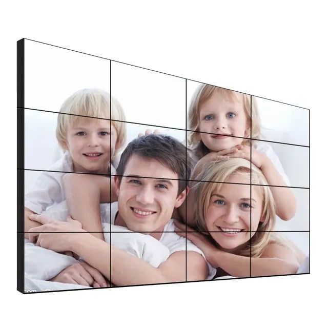49 Inch LCD Splicing Wall Video Wall Display with Ultra Narrow Bezel 3.5mm and 500cd/m2 Brightness