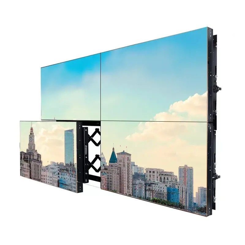 65 Inch Video Wall Splicing Screen 3.5mm 4K Resolution LCD Wall Monitor