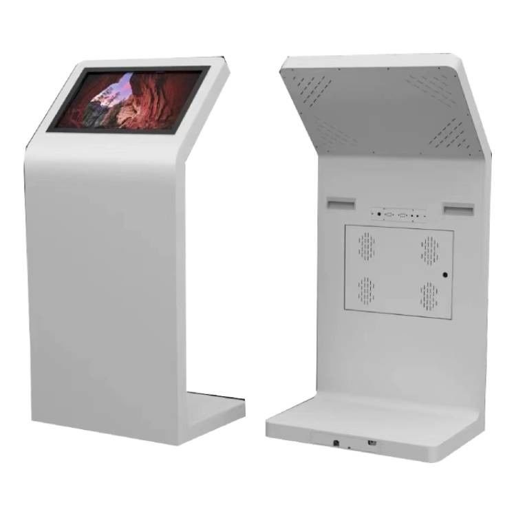 21.5 Inch Floor Standing Touch Screen Digital Kiosk with High Brightness and High Definition Display