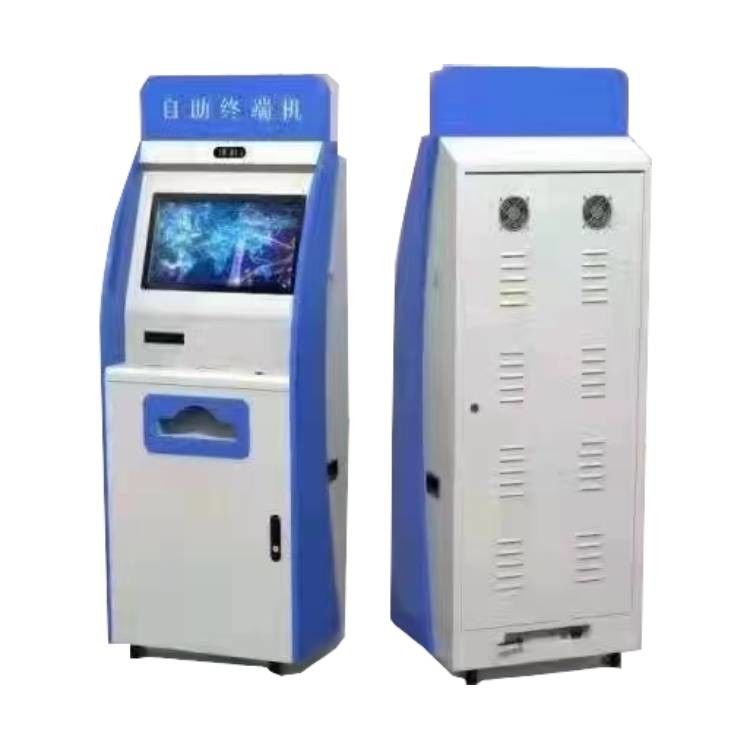 21.5-inch Capacitive Touch Screen Self Service Kiosk with Multi Functional Payment System and Metal Cabinet