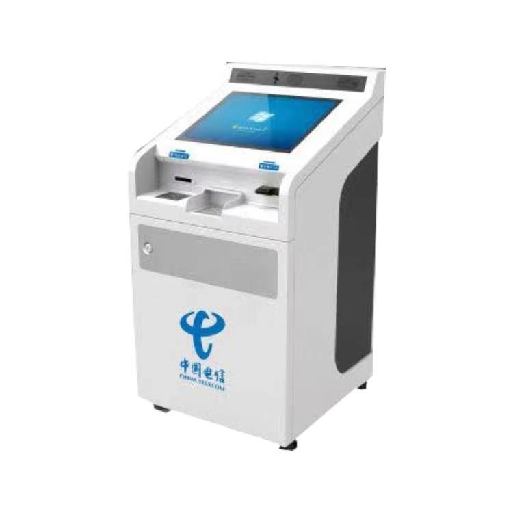 19 Inch Capacitive Touch Screen Interactive Kiosk for Telecom Business Hall with Customizable Options