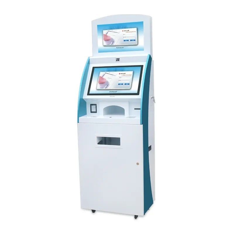 22 Inch Free Standing Touch Screen Kiosk with Capacitive Touch for Self Service Payment