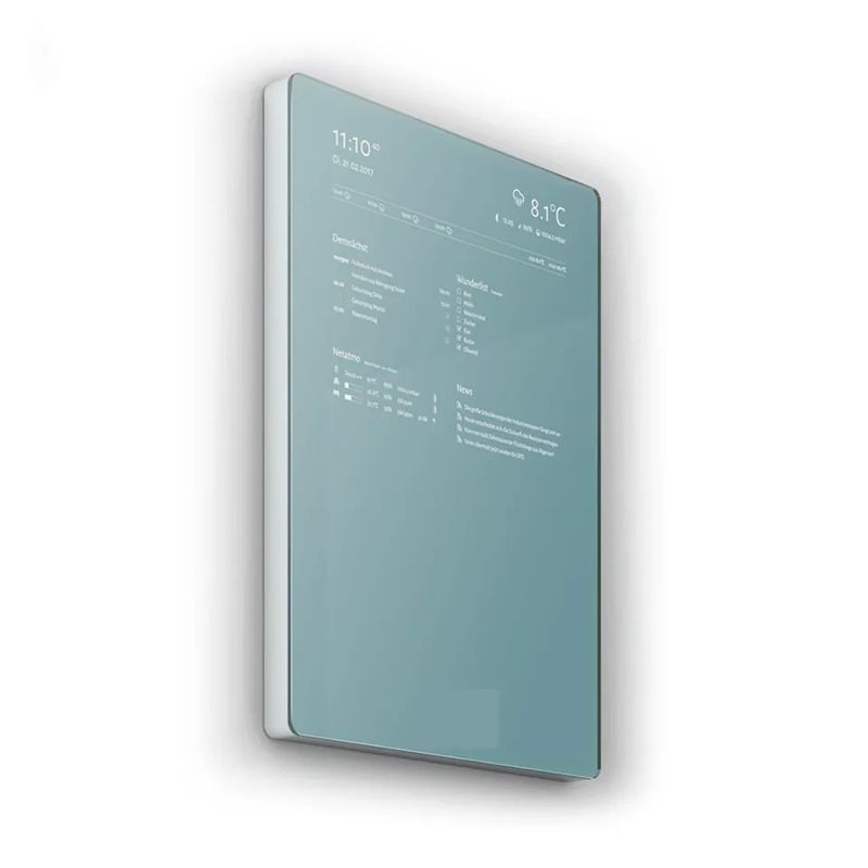 21.5 Inch Wall Mounted Smart Mirror with Capacitive Touch Screen for Advertising and Makeup