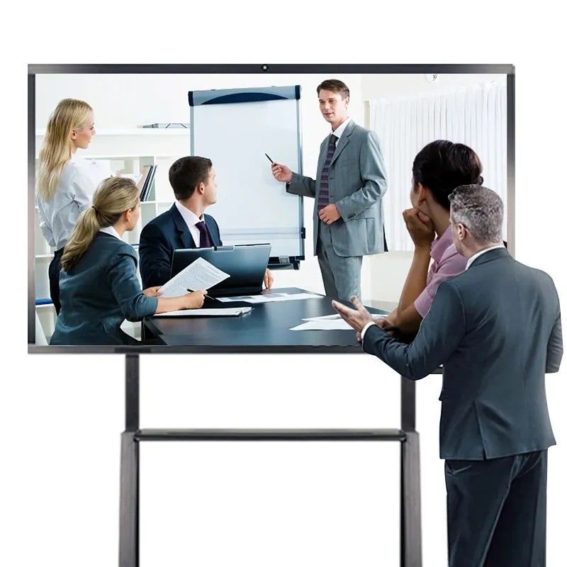 85 Inch 4K Ultra HD Digital Interactive Whiteboard with Video Conferencing for Meeting Rooms