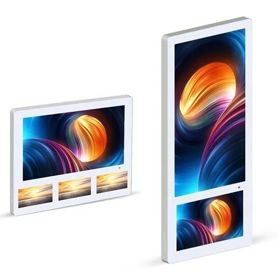 32 Inch Elevator Advertising Display 4G Android Multi Screen Video Advertising