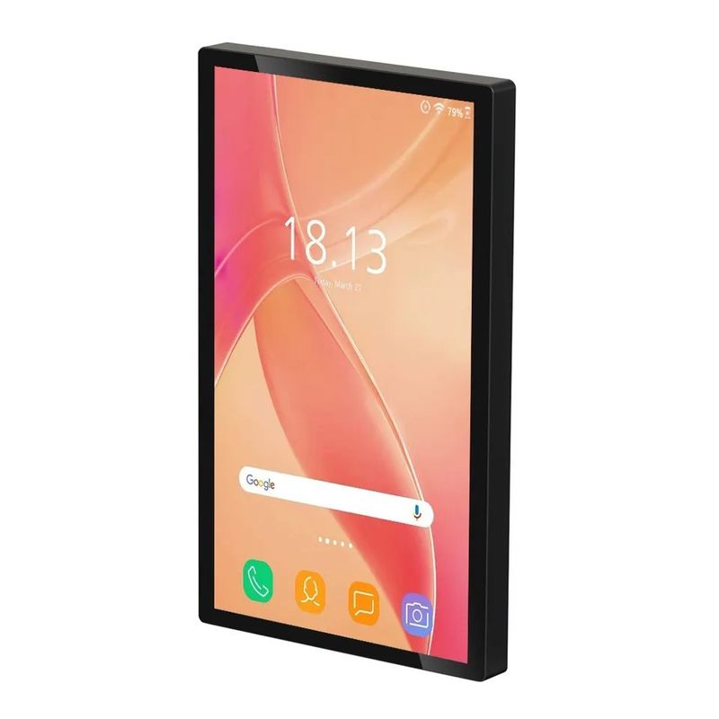 21.5 Inch Android Video LCD Advertising Display 3000:1 Contrast Plain Rear Shell