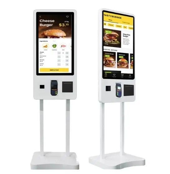 32inch Touch Screen Digital Kiosk with Windows 10 OS and Metal Enclosure for Interactive Self-Service