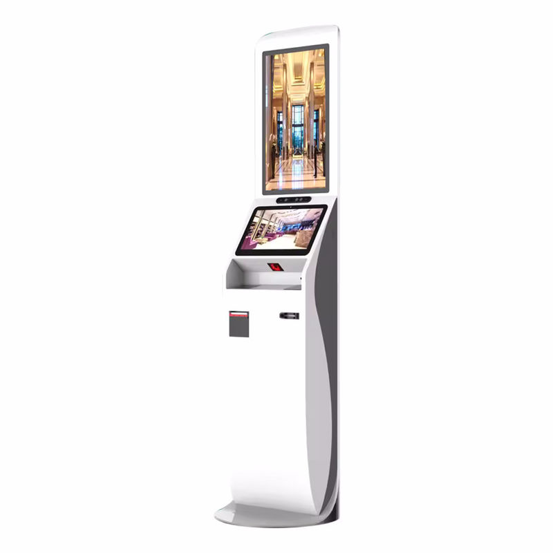 Windows 10 Self Service Kiosk with Customizable Turnable ID Card Dispenser and Bluetooth Connectivity