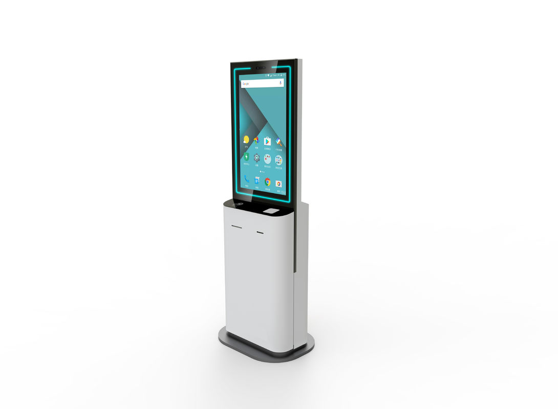 22-inch LCD Screen Self Ordering Kiosk with Facial Recognition and Built-in 1D/2D Scanner for Restaurants