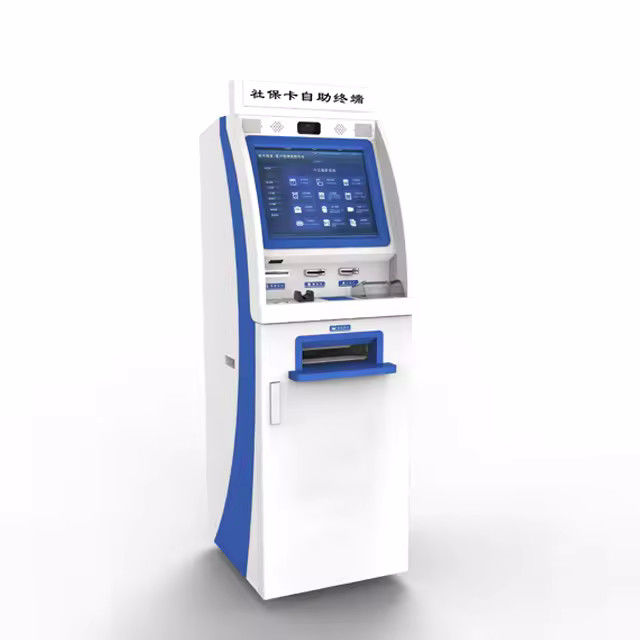 Self Ordering Kiosk with 178° Viewing Angle, 16:9 Display Proportion, and Anti-dust Anti-vandal Touch Screen Terminal