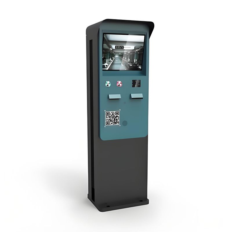 Touchscreen Parking Kiosk with Customizable Software Multi-Payment Options and Low Maintenance for Automated Service Stations