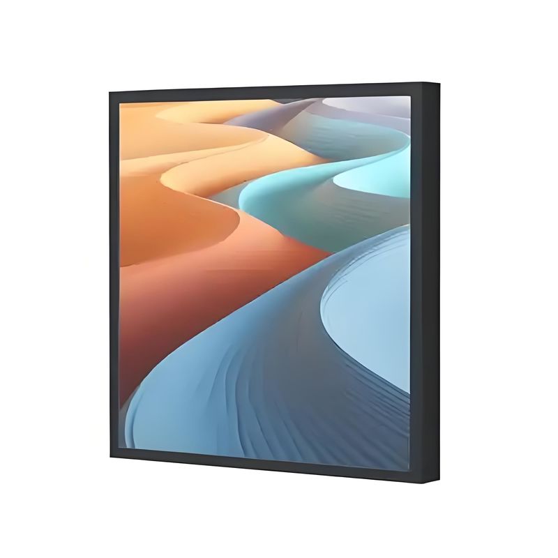 33.2 Inch LCD Advertising Display Metal Construction for Square display screen Ratio1:1