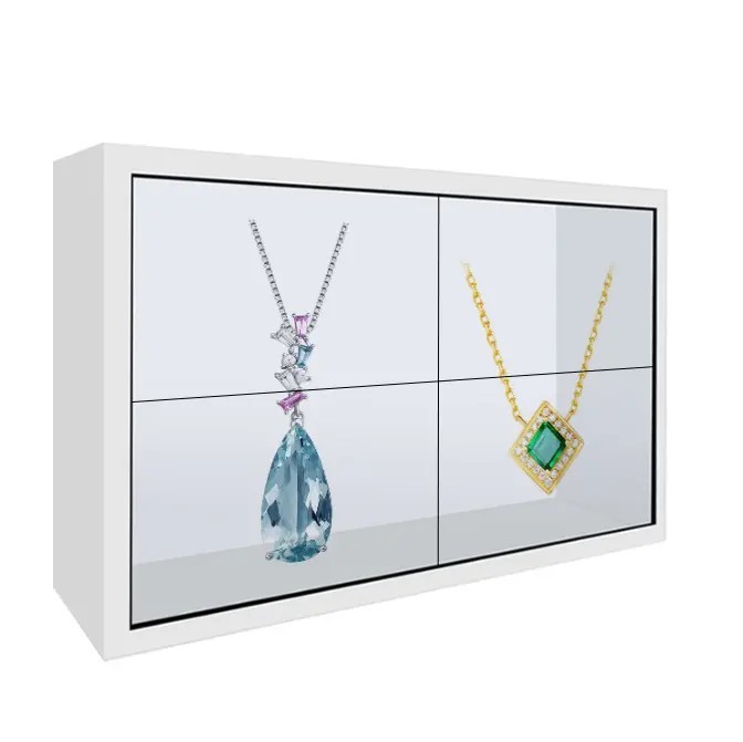 55 inch Splicing Screen Transparent LCD Showcase Touch Screen Computer Display