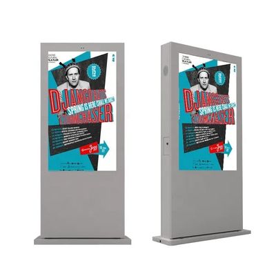 Waterproof IP65 Outdoor Advertising Screen Display High Brightness Player 55 Inch