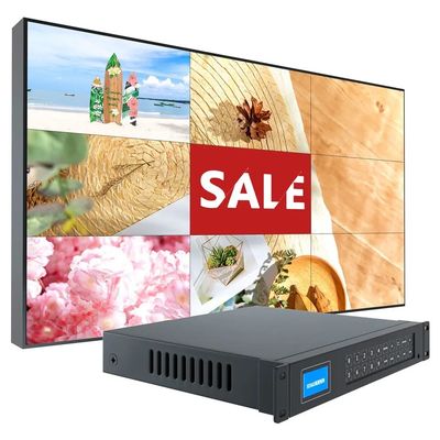55 Inch 0.88mm LCD Splicing Wall Ultra Narrow Edge TV Wall Processor Controller